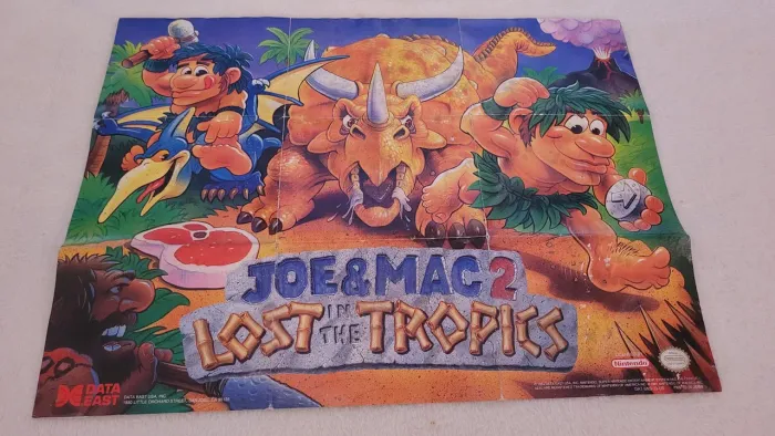 Joe mac 2 snes super nintendo