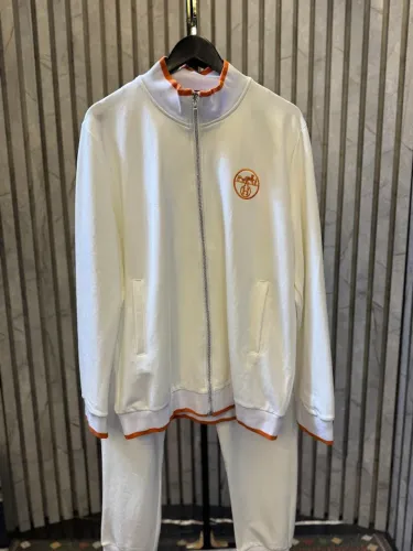 CONJUNTO MOLETON HERMES - BRANCO - TAM - L/XXL