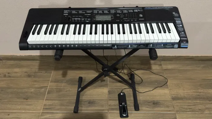 KIT TECLADO CASIO CTK3500 5/8 COM PEDAL