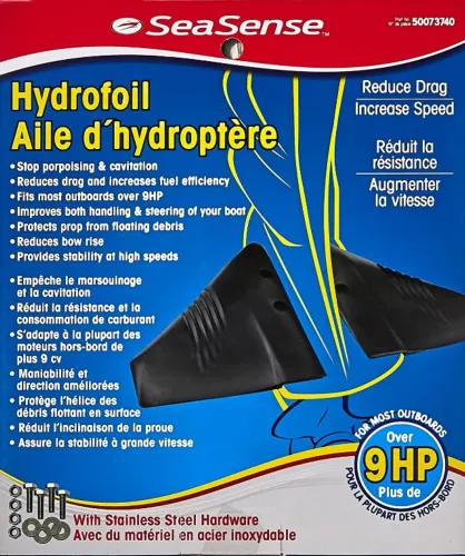 SeaSense Hydrofoil - Hidrofólio/Flap para motores de popa acima de 9hp
