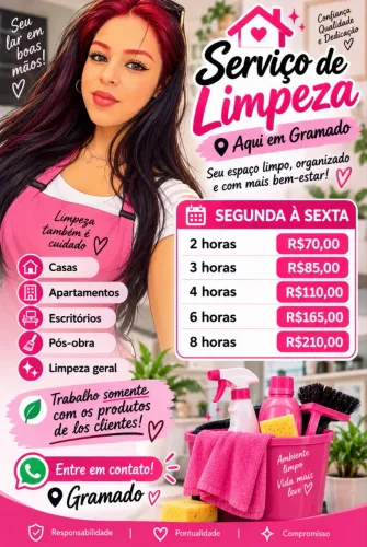 Serviço de Limpeza em Gramado