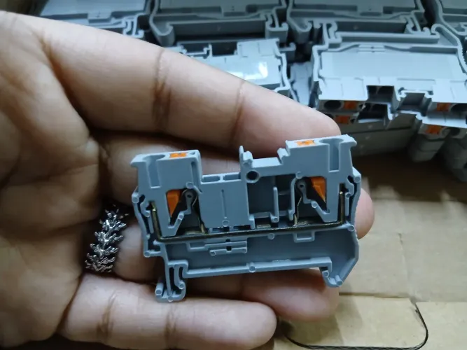 Kit 100un bornes elétricas 2.5mm