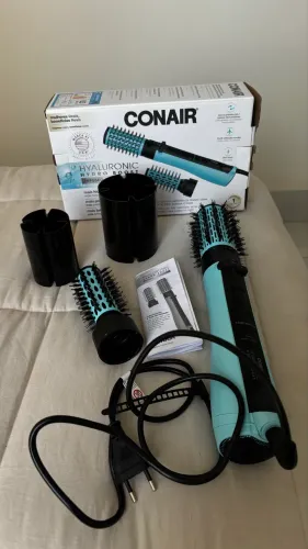 Escova Rotativa Conair Hyaluronic - pouco usada - excelente estado