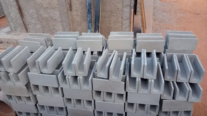 Blocos e Canaletas de concreto 14x19x39 / 09x19x39 / 19x19x39/ Bloco gaveta
