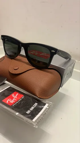 Ray-Ban Wayfarer Original - Novo Lacrado na Caixa (Preto) 