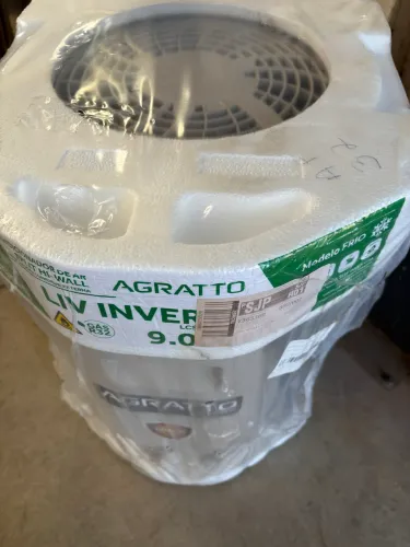 AR CONDICIONADO AGRATTO INVERTER de 9 mil BTUS por 1.650,00 reais