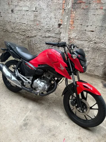 Honda CG 160 Vermelha -Unico Dono -Aberto A Propostas