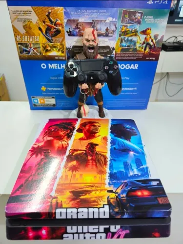 Playstation 4 pasta térmica trocada higienização feita e personalizado com garantia