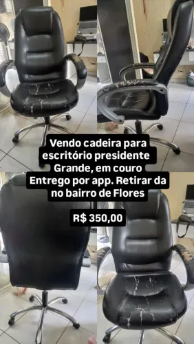 Cadeira escritório presidente 