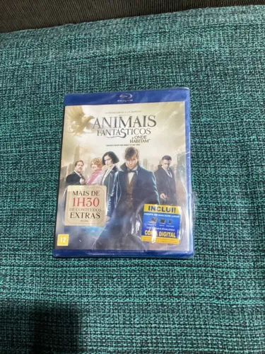Blu-ray lacrado Animais Fantásticos e onde habitam 