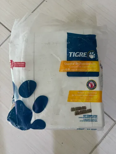 Quadro de distribuição tigre com barramento