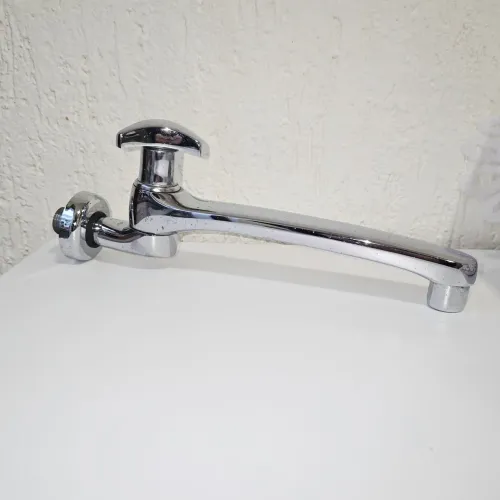Torneira de Parede para Cozinha | Top Jet Aquarius Fabrimar Cromado | USADA<br>
