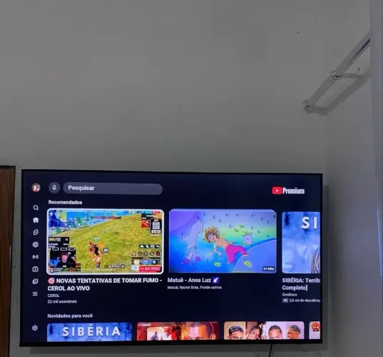 TV SMART 50' com nota fiscal