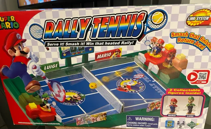 Brinquedo SUPER MARIO RALLY TENNIS - Novo Lacrado