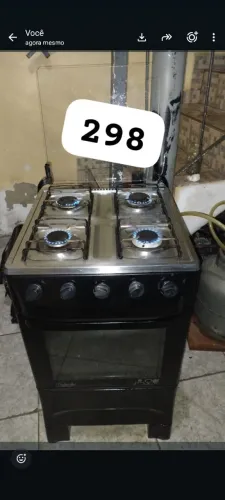 Fogão funcionando entrega a combinar aceito cartão
