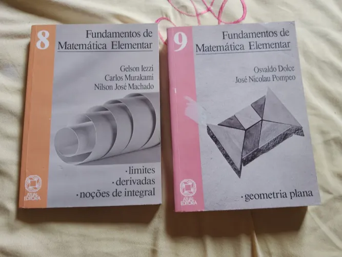 Livros Fundamentos de matemática elementar 
