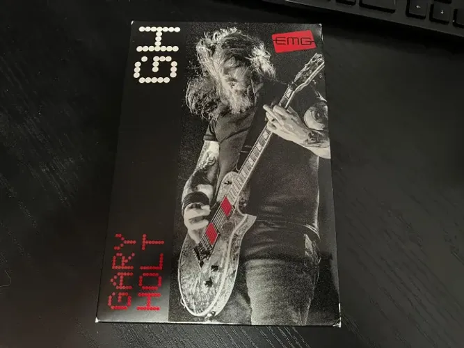 Set de captadores EMG - Gary Holt Signature - Pretos - Slayer/Exodus