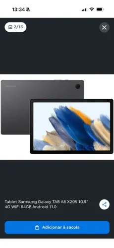 Tablet A8 + teclado