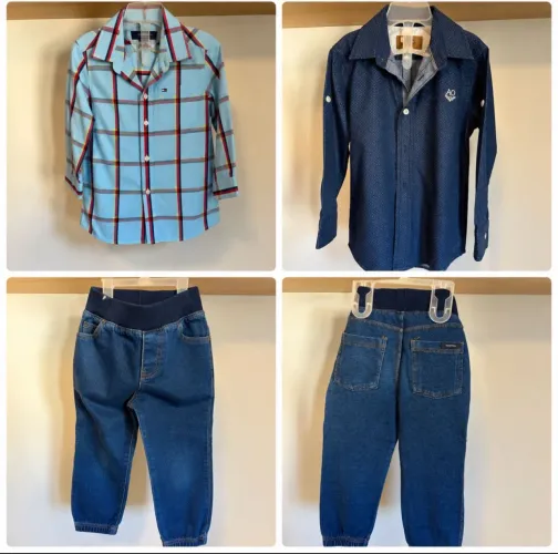 Lote roupas menino 2/3 anos