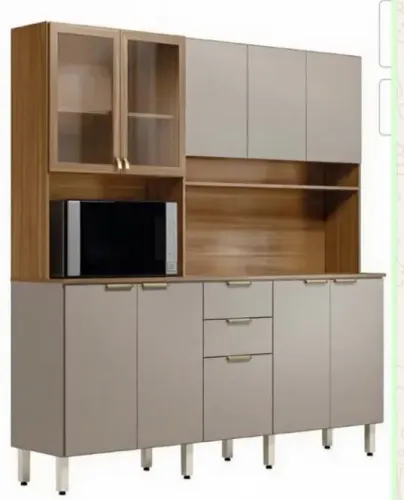Vendo armário de cozinha 10 portas e duas gavetas em Mdf