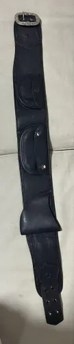 Cinto guaiaca de gaúcho em couro - infantil - 59 cm