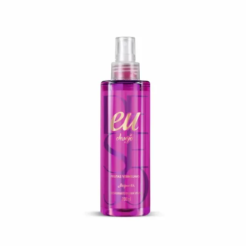 Splash frutas vermelhas linha Eu Desejo Jequiti 200 ml
