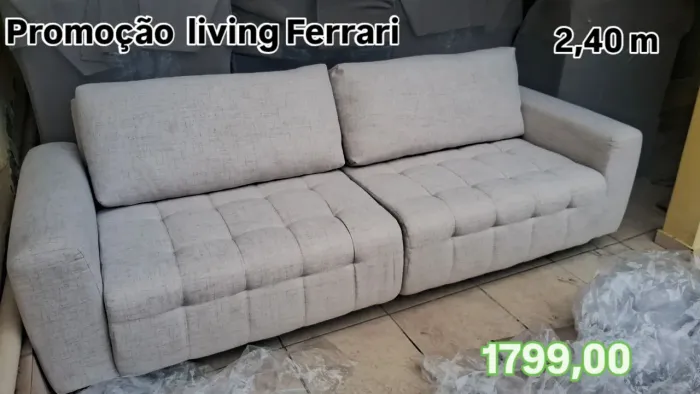 Sofá living FERRARI linha alta