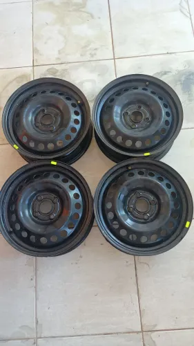 Jogo de 4 Rodas Nova Aro 15 HB20 sedan