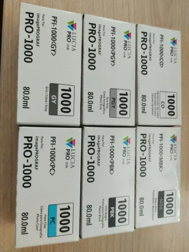 Cartucho de tinta CANON - PFI-1000 - cores diversas - vencidos