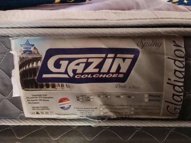 Colchão de molas Gazin