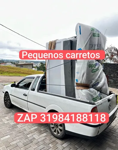 Pequenas mudanças, frete, carreto