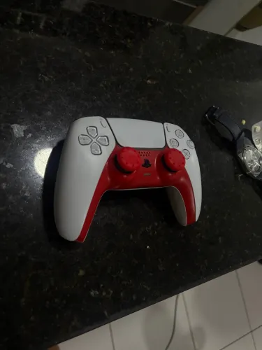 Controle Dualsense (PS5) Carcaça Vermelha