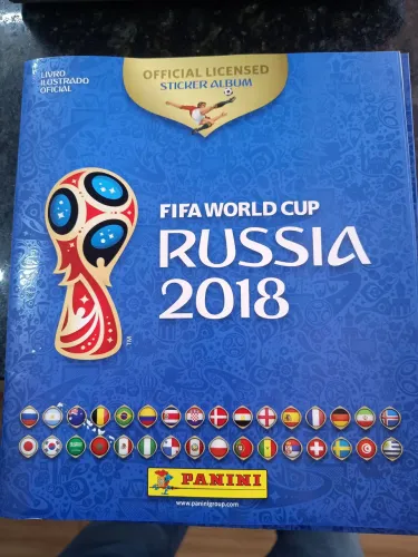 Álbum copa 2018 Rússia