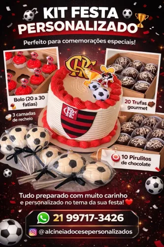 Kit doces personalizados