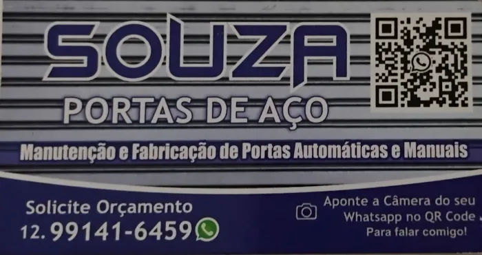 Portas de aço automáticas e manuais 