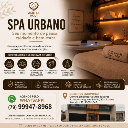 Experiência SPA Urbana em Aracaju