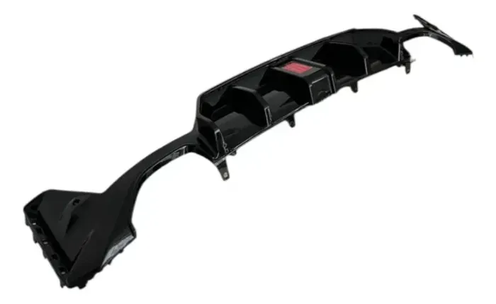 Difusor Traseiro Bmw 320i/330i 2023+ Black Piano Com Led