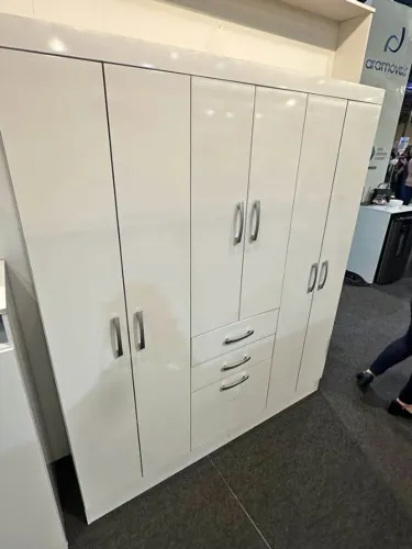 Guarda Roupa Casal 7 Portas 2 Gavetas (Novo) Entrega Grátis!