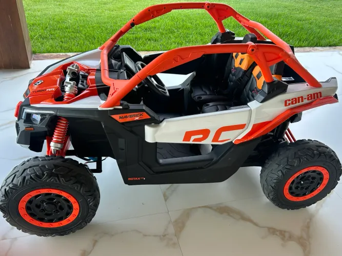 Buggy Maverick Infantil 24v 4x4 Premium Laranja