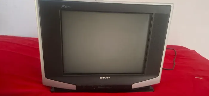 Tv de tubo tela plana sharp 21 polegadas