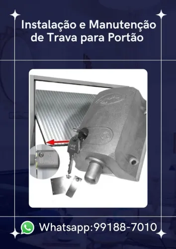 Trava Elétrica para Portão: Segurança Extra no Travamento