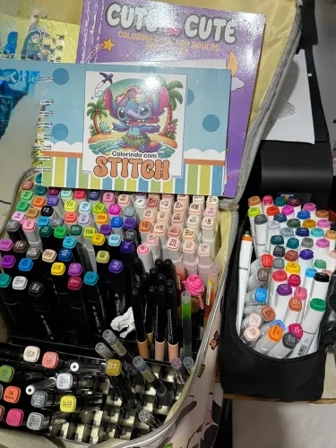 Kit caneta bobie goods + livros 