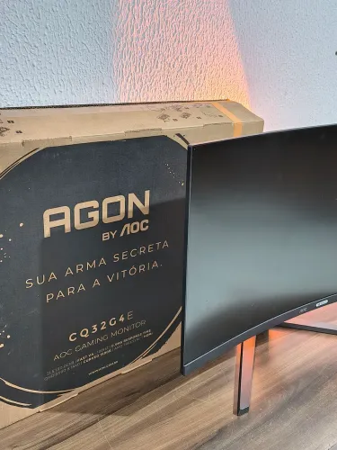 Monitor AOC Agon 32" QHD 180Hz | NF e Garantia 2 Meses | Aceito Cartão | Entrego