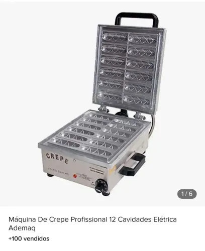 Máquina de crepe