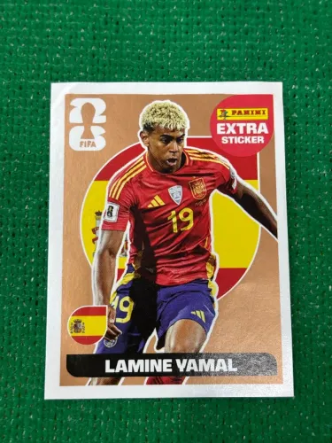Figurinha lendária copa 2026 Lamine Yamal