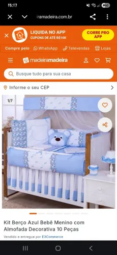 Kit Mini Berço