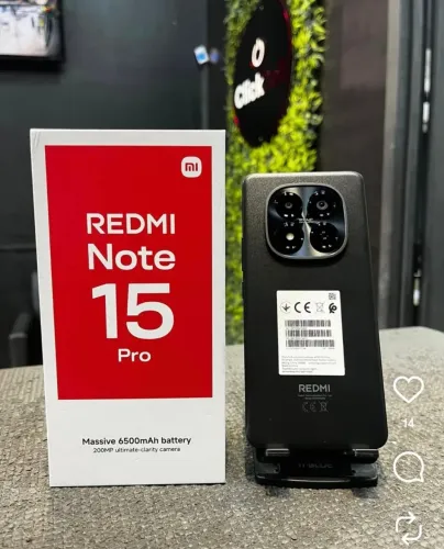 Xiaomi Redmi Note 15 Pro. Novo lacrado com garantia e pronta entrega!