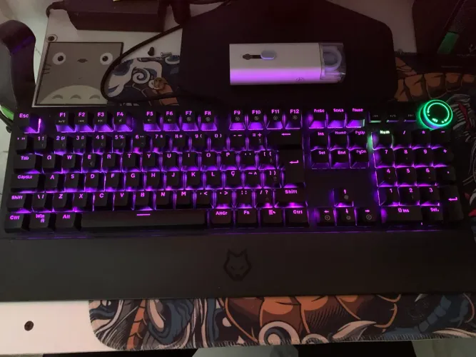 Teclado mecânico Husky Switch Brown