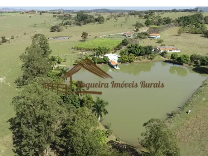 Sítio com maravilhosa represa
