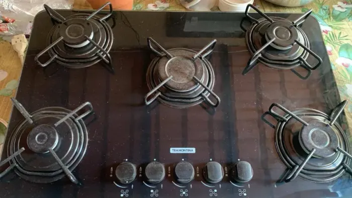 Fogão cooktop 5 bocas tramontina  muito bem conservado 